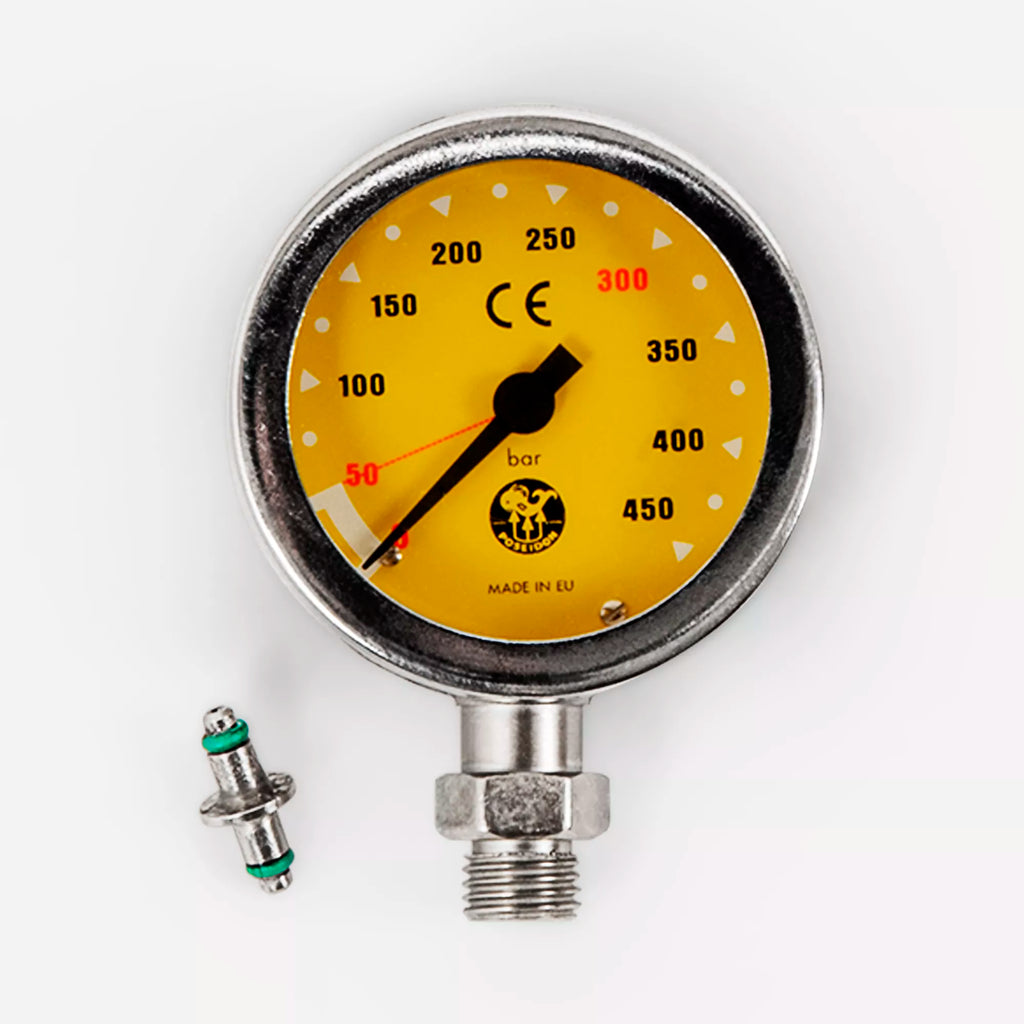 POSEIDON PRESSURE GAUGE CIRRUS YELLOW product image 3