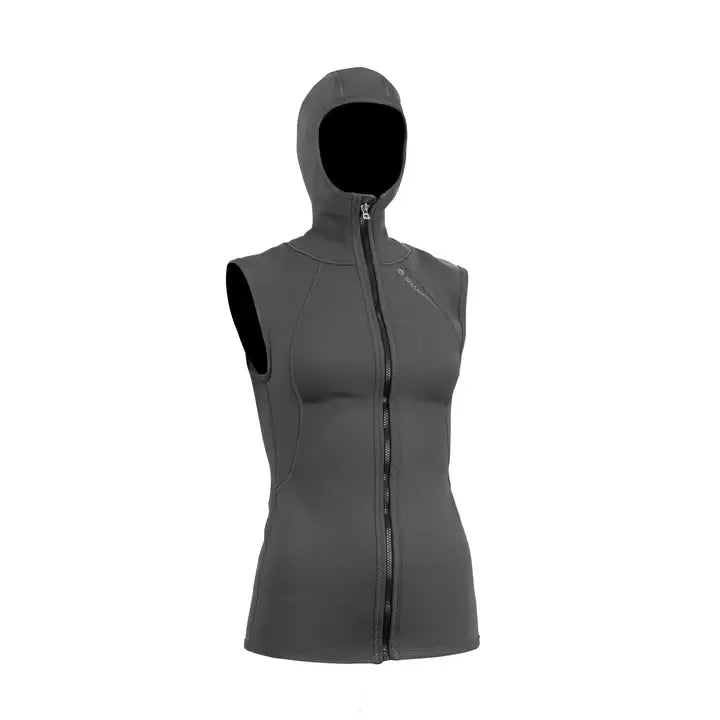 SHARKSKIN T2 CHILLPROOF FULL ZIP VEST WITH HOOD - WOMENS product image 1