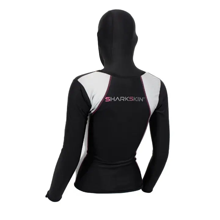 SHARKSKIN CHILLPROOF LONG SLEEVE HOODED TOP - WOMENS product image 2