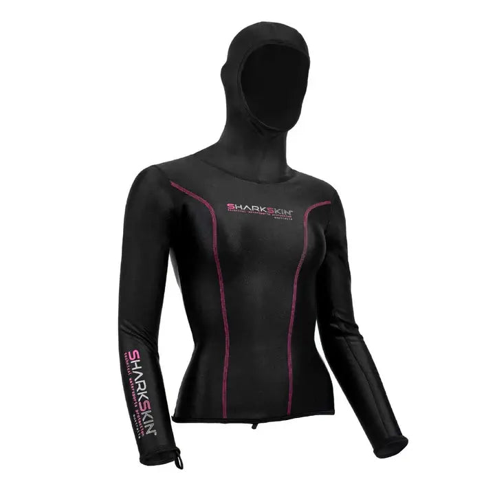 SHARKSKIN CHILLPROOF LONG SLEEVE HOODED TOP - WOMENS product image 1