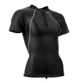 SHARKSKIN CHILLPROOF SHORT SLEEVE CHEST ZIP - WOMENS product image 1